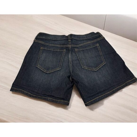 Banana Republic Jean Shorts | Dark Blue | Petite Size 10 - worn once! - Picture 2 of 2